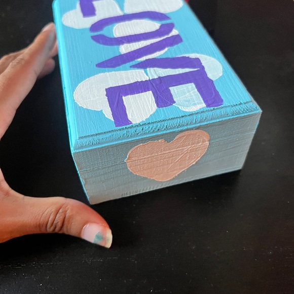 Hand Painted Jewelry Box - Picture 4 of 5